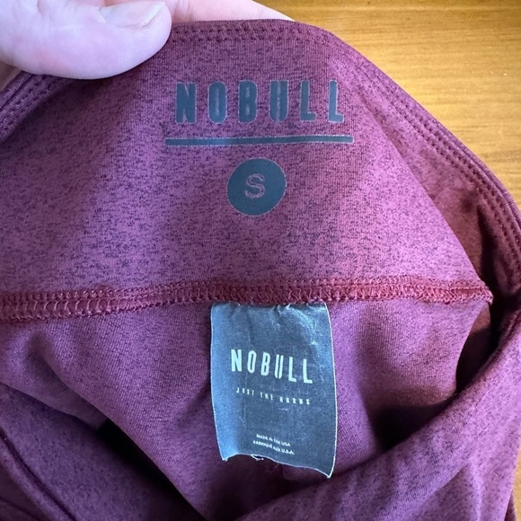 NOBULL Project Cabernet Red Mid-Rise Full Length Legging Womens S - Picture 5 of 7